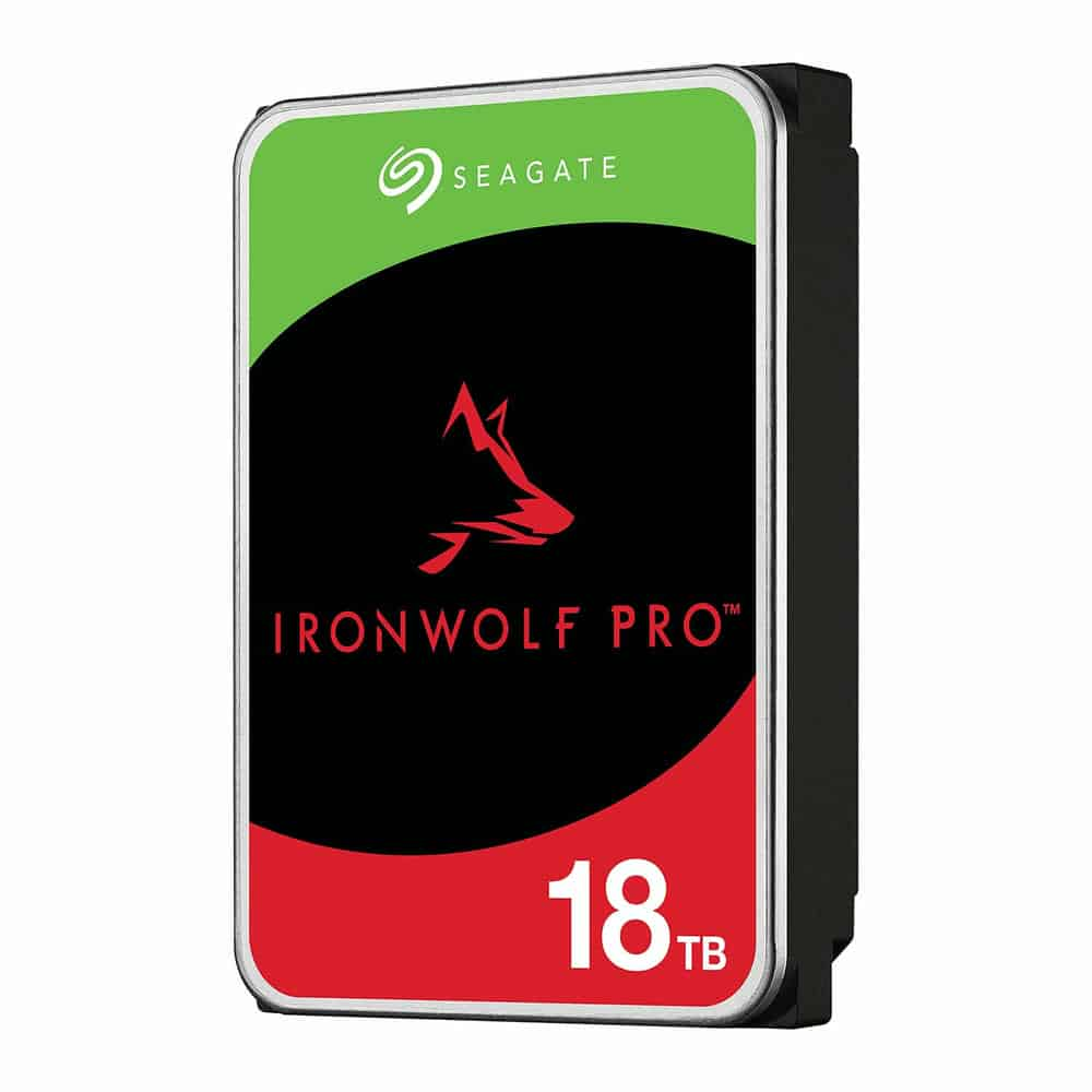 Seagate IronWolf Pro 18TB NAS 3.5" SATA HDD/Hard Drive